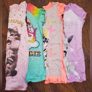 ✨️BUNDLE - set of 4!✨️ Wonder Nation Nightgown Pajamas